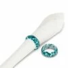 Best reviews of 🛒 Abbott Turquoise Swirl Napkin Ring For Home & Garden 🎁 -Abbott Shop zu101185089 main tm1643401027