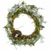 Best Pirce 💯 Abbott Green & Blue Flower & Nest Wreath For Home & Garden 🧨 -Abbott Shop zu101670387 main tm1643401027
