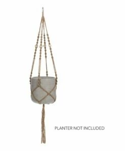 Coupon 🔔 Abbott Brown Jute Planter Tail Hanger For Other ✨