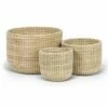 Brand new 👍 Abbott Beige & White Basket Planter - Set Of Three For Other 😍 -Abbott Shop zu103466004 main tm1659984857