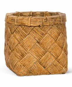 Top 10 ✔️ Abbott Brown Medium Wide Weave Taper Basket Planter For Other 🤩