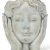 Best deal 🛒 Abbott Gray Head In Hands Medium Planter For Other ⌛