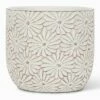 Best Pirce 🥰 Abbott White Daisy Cement Planter For Other 🔔 -Abbott Shop zu105764807 main tm1655232068