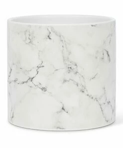 Best deal 😀 Abbott Gray & White Marbleized Large Planter For Other ⌛