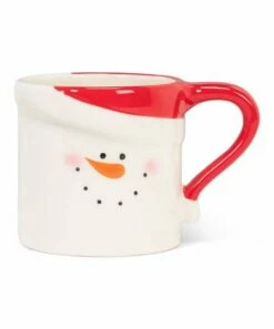 Top 10 🤩 Abbott White & Red Snowman Face Mug For Home & Garden 🎁