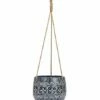 Buy 💯 Abbott Navy Geometric Medium Hanging Planter For Other 🛒 -Abbott Shop zu108333726 main tm1661795237