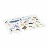 Flash Sale 👍 Abbott White Marine Life Alphabet Chart Place Mat For Home & Garden 👏 -Abbott Shop zu108333808 main tm1662470393