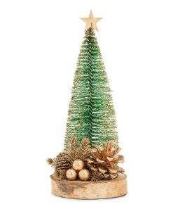Top 10 🛒 Abbott Green & Goldtone Pinecone Holiday Tree Décor For Other 🔥