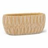 Outlet ❤️ Abbott Tan Textured Small Oval Planter For Other 🎁