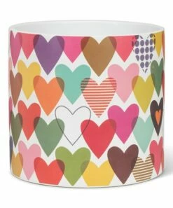 Wholesale 🛒 Abbott Multicolor Hearts Planter For Other 😀
