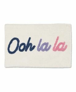 Wholesale ⌛ Abbott Ivory & Pink 'Ohh La La' Tufted Bathmat For Home & Garden 👍