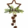 New 🧨 Abbott Green & Brown Star Pinecone Branch Pendant Décor For Other 👍 -Abbott Shop zu109242118 main tm1666293291