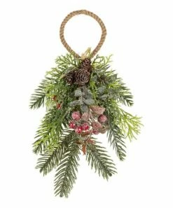 Best Pirce ✔️ Abbott 8'' Green & Red Balsam Berry Pendant Décor For Other 🤩