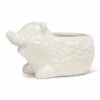 Best deal 👍 Abbott White Hedgehog Small Ceramic Planter For Other ✨