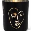 Wholesale 🎁 Abbott Black & Silvertone Cutout Face Large Tealight Holder For Other 🌟 -Abbott Shop zu110801256 main tm1669407064