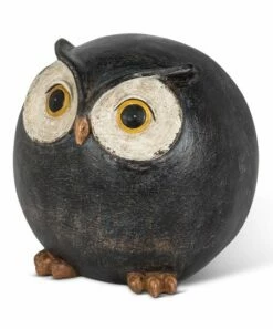 Outlet 🤩 Abbott Round Ball Owl Figurine For Home & Garden 💯