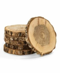 Top 10 ✔️ Abbott Natural Bark Coaster - Set Of Six For Home & Garden 🔔