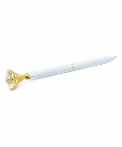 Flash Sale 🤩 Abbott Goldtone & Silvertone Rhinestone-Accent Pen For Home & Garden 🧨