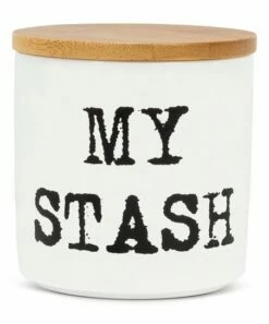 Best Pirce 😉 Abbott White 'My Stash' Lidded Canister For Home & Garden 😀