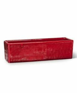 Promo 😉 Abbott Small Red Planter For Home & Garden 💯