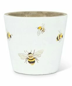 Outlet 💯 Abbott White Flying Bee Planter For Home & Garden 🎁