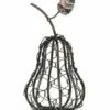 New 🌟 Abbott Woven Metal Pear Figurine For Home & Garden 😍