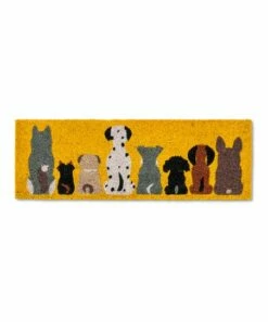 Coupon 🛒 Abbott Row Of 🦮 Dogs Doormat For Home & Garden 🥰