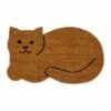 Best reviews of 💯 Abbott Brown & Black Resting Cat Doormat For Home & Garden 💯 -Abbott Shop zu84450646 main tm1581977051