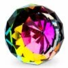 Best Sale 👏 Abbott Prisim Crystal-Cut Glass Ball For Home & Garden 🧨