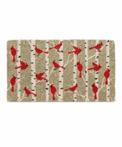 Budget 👏 Abbott Cardinals & Birch Tree Doormat For Home & Garden 🛒