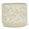 Top 10 😍 Abbott 7'' Cream Dragonfly Debossed Planter For Home & Garden 🔔