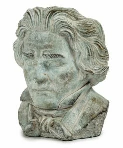 Deals 😍 Abbott Small Gray Beethoven Head Planter For Other ⌛