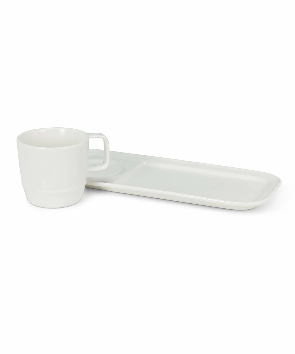 New π Abbott White Mug & Rectangle Plate For Home & Garden π 4 New π Abbott White Mug & Rectangle Plate For Home & Garden π - Image 2