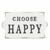 New 🌟 Abbott Black & White 'Choose Happy' Block Sign For Other 👍 -Abbott Shop zu96485267 main tm1624917167