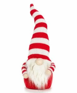 Discount 🔥 Abbott White & Red Stripe Hat Gnome For Other ⭐