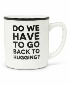 Best deal 👏 Abbott White & Black 'Back To Hugging' Mug For Home & Garden 😀