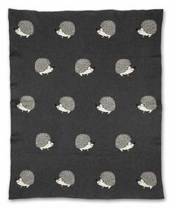 Hot Sale 🔥 Abbott Gray & Charcoal Hedgehog Throw For Home & Garden ❤️