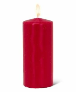Best reviews of 😉 Abbott Red Large Slim All Natural Candle For Home & Garden ✔️